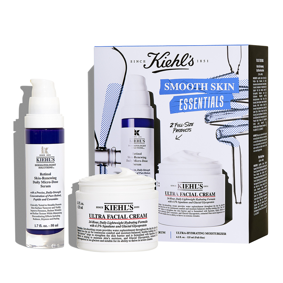 Kiehls Smooth Skin Essentials Gift Set - Routine Sets 110$
